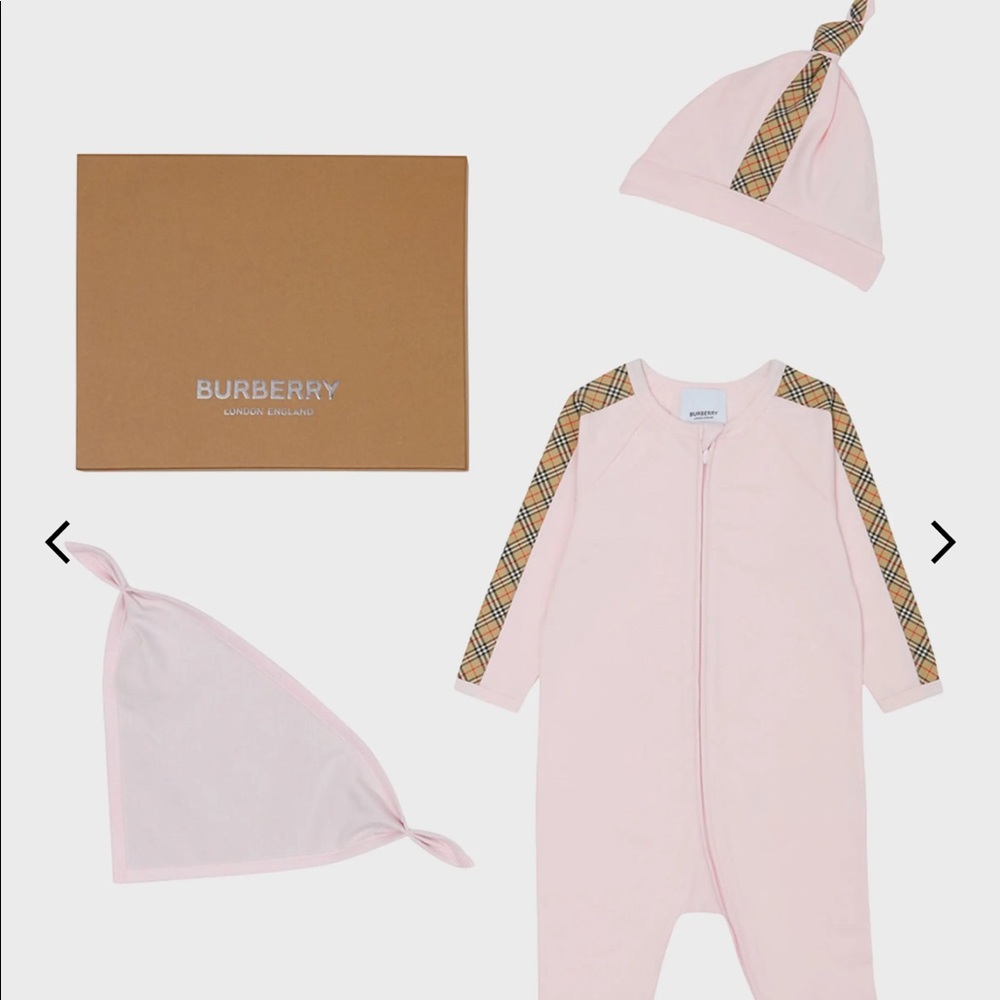 BURBERRY Girl's Claude 3-Piece Gift Set